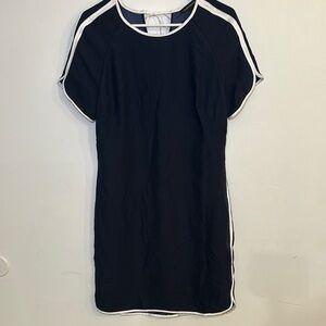 NWT Banana Republic Navy Sheath Short Sleeve Dress Size 2